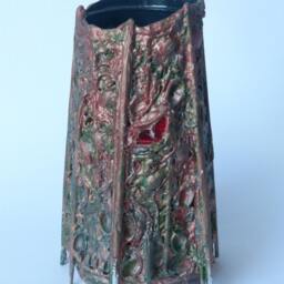 Pen/Pencil Holder, Desktop Organizer, Tower, Home Decor, Mixed Media Object - thumbnail 4