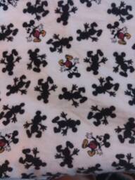 Mickey Double Sided Flannel Baby Blanket - thumbnail 1