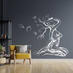 Tree Woman Vinyl Wall Decal Removable Home Decor 1262 - thumbnail 3