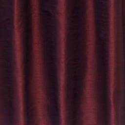 Dark Maroon Art Silk Curtain Panels, Faux Curtains - Rod Pocket, Grommet, Box Pleat, Three Pinch Tab Top & Plain Ring Top - thumbnail 3