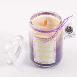 Mystix London Winter Wonder Wooden Wick Scented Jar Candle 440G - thumbnail 2