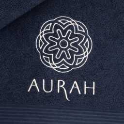 Corporate Logo Towels, Bespoke Towels, Personalised Salon Company Embroidered Towel Uk, Hand Towel, Bath Sheet - thumbnail 2