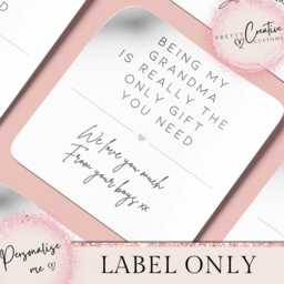 Grandma Birthday Gifts, Funny Gifts For Nanny, Nana Scented Candle, Being My Grandparent Birthday Candle - thumbnail 2