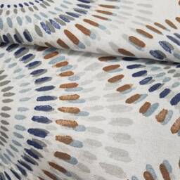 4 Color Options/Fun Circle Print.shades Of Blues.khaki.taupe.grey.ecru.natural Pillowcovers.slipcovers.toss Pillows.home Decor.throw Pillow - thumbnail 3
