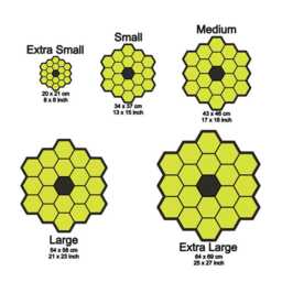 James Webb Space Telescope Gold Mirror Wall Art - Jwst Decoration Various Sizes - thumbnail 3