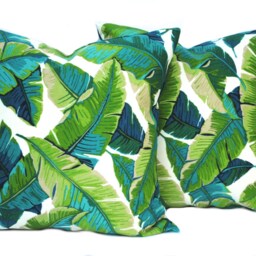 1 Palm Pillow Cover, Cushion, Decorative Throw Pillow, Tree Accent Outdoor Case - thumbnail 2