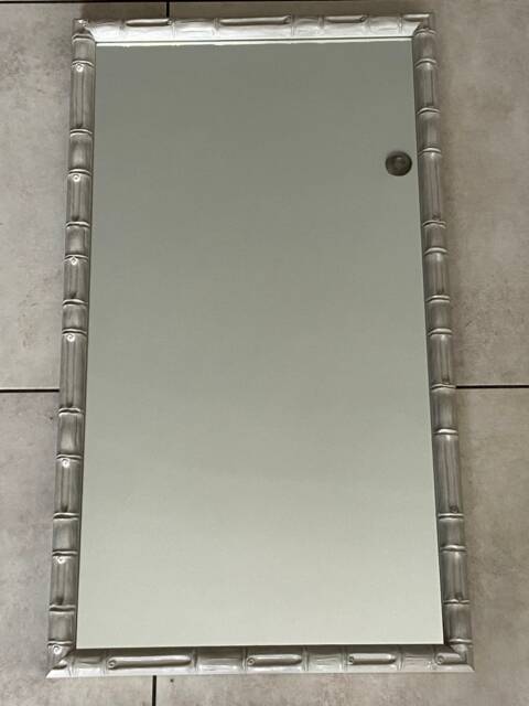 Bespoke Bamboo Style Mirror, Handpainted in Your Choice Of Color - image 1