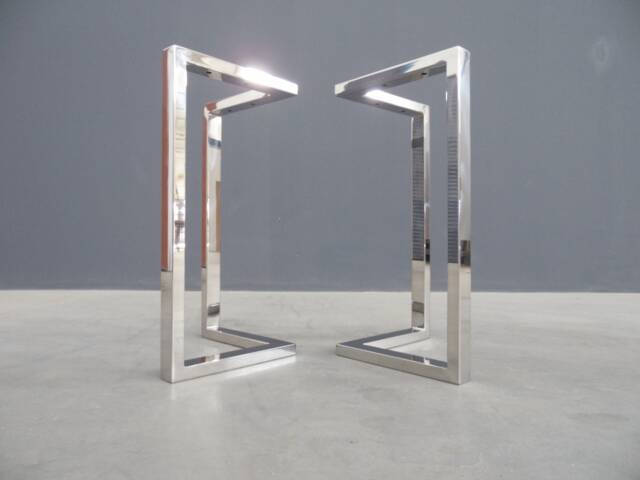 "High Quality Stainless Steel Legs /Made To Order Furniture Parts - Dining Table/(28"" X 20" - image 1