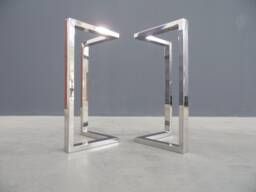 "High Quality Stainless Steel Legs /Made To Order Furniture Parts - Dining Table/(28"" X 20" - thumbnail 1
