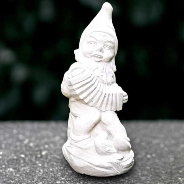 Outdoor Gnome Sculpture Concrete Troll Statue Cement Musician Decoration Handmade Front Door Ornament Gnome Lover Gift Yard Art - image 1