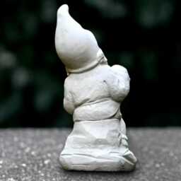Outdoor Gnome Sculpture Concrete Troll Statue Cement Musician Decoration Handmade Front Door Ornament Gnome Lover Gift Yard Art - thumbnail 4
