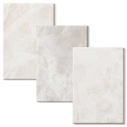 Canvas Wall Art Set Of 3 - Elegant Marble Texture Stone Background, Beige Canvas, Natural Textures Hanging Piece - thumbnail 1