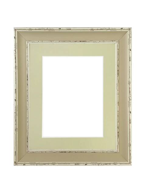Scandi Clay Photo Frame Light Grey Mount, Recycled Plastic - image 1