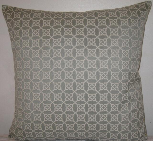 "Geometric Decorative Pillow Cover in 24""x24" - image 1