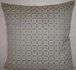 "Geometric Decorative Pillow Cover in 24""x24" - thumbnail 1