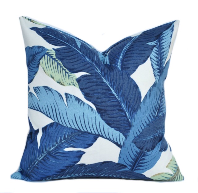 1 Tommy Bahama Pillow Cover, Cushion, Decorative Throw Pillow, Palm Tree Accent Outdoor Case - image 1