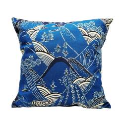 Decorative Pillows, Chinoiserie Cushion Covers, 18x18 Pillow Japanese Gifts, Decor - thumbnail 3