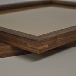 12x12 Inch Walnut Photo Frame - thumbnail 4