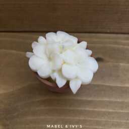Flower Pot Candle Fragranced Soy Wax Sculpture in Terracotta - thumbnail 4