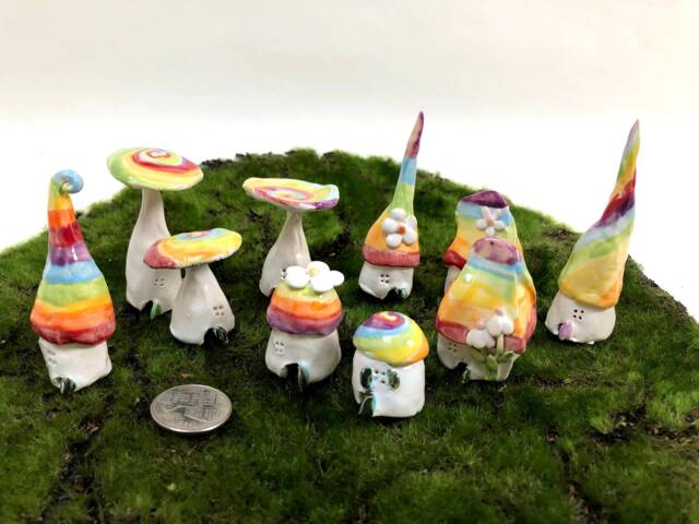 Rainbow Fairy Houses - image 1