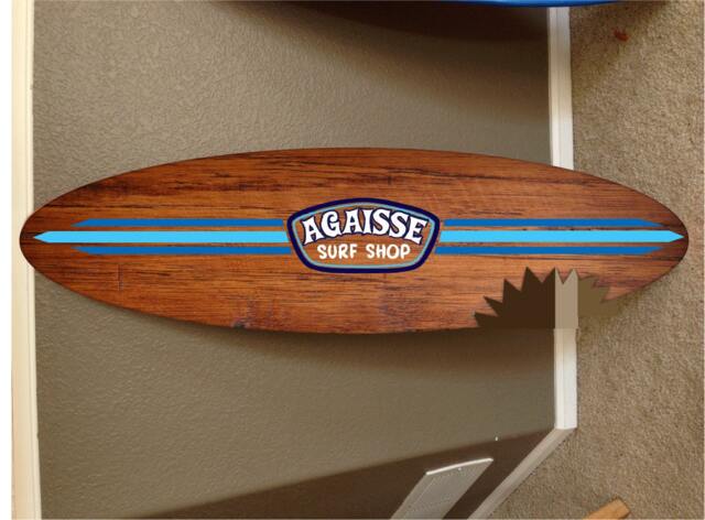 Custom Surfboard Wall Hanging Hawaiian Beach Decor - 48 - image 1