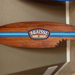 Custom Surfboard Wall Hanging Hawaiian Beach Decor - 48 - thumbnail 2