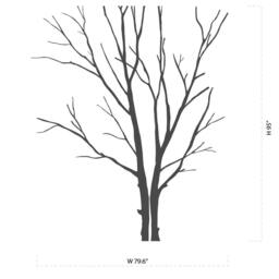 Wall Decals For Bedroom Winter Tree Decal Wall Nursery Decals Home Decor By Decalisland -Winter Sd 060 - thumbnail 2