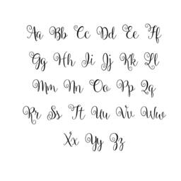 Monogram Decal, Custom Name & Initial, Personalized Monogram Decal, Girls Room Decor, Wall Decal Monogram, Nursery Wall Decor Personalized - thumbnail 2