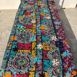 Bohemian Cotton Kantha Suzani Quilt Artisan Bedding - thumbnail 2