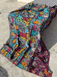 Bohemian Cotton Kantha Suzani Quilt Artisan Bedding - thumbnail 1