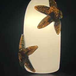 Glass Hanging Pendant - Reaching Towards The Light John Gibbons Discounted - thumbnail 2