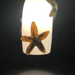 Glass Hanging Pendant - Reaching Towards The Light John Gibbons Discounted - thumbnail 3