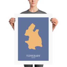 Tipperary Map Print, Modern Irish Wall Art - thumbnail 3