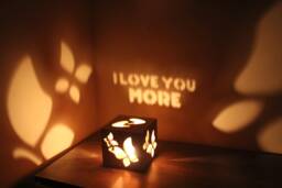 Personalized Gift For Her, Romantic Girlfriend, Anniversary Wife, Custom Butterfly Night Light Women - thumbnail 1