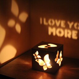 Personalized Gift For Her, Romantic Girlfriend, Anniversary Wife, Custom Butterfly Night Light Women - thumbnail 2