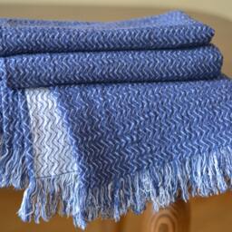 Reversible Linen Blanket For Kids & Home. Baby Blanket, Trow, Bed Spread, Cover, Picnic Blanket. Double Sided. Gift Idea - thumbnail 2