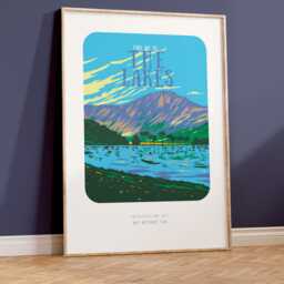 The Lakes - Taylor Inspired Lyrics, Lyric Print, Forest, Lake District, Album, Green, Eras, Wall Art, Print A2/A3/A4/A5/8x10/5x7/PDF - thumbnail 2