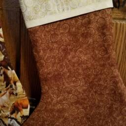 Christmas Stocking With Horse Print - thumbnail 4