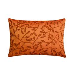 Orange Halloween Pillow, Decor, Home Gift, Oblong/Lumbar Rectangle Pillow Cover Embroidered - Juicy - thumbnail 3