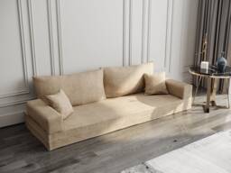 Modular Floor Sofa Bed - Customizable Foam Couch, Removable Cover - thumbnail 1