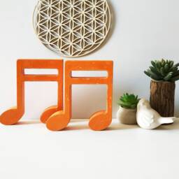 Wood Notes Decor, Musician Gift Ideas, Musical Notes, Decorative Music Music Wall Art - thumbnail 3