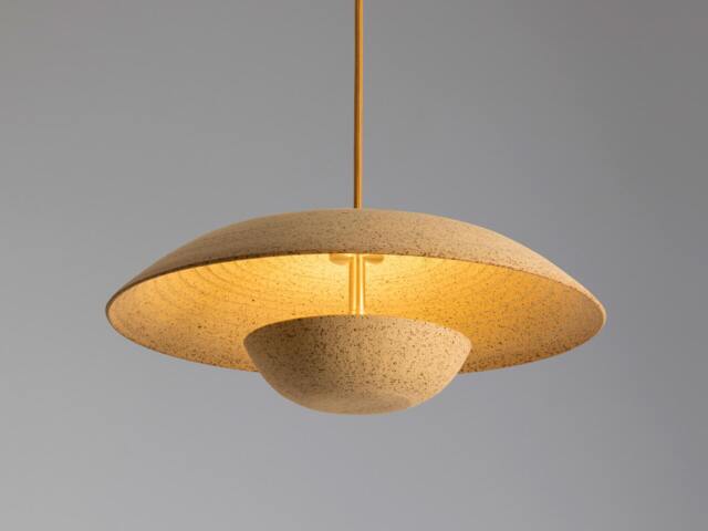 Mid Century Modern Lamps, Hanging Pendant Light, Home Decor, Kitchen Island Lighting-Beige - image 1
