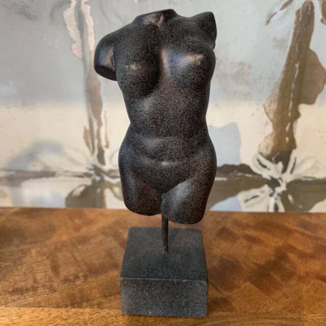 Queen Of Sheba Bust - Charcoal Finish Decorative Sculpture - image 1