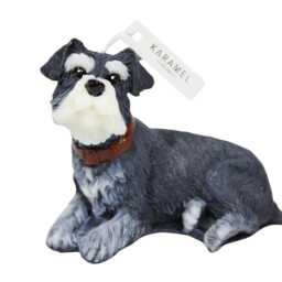 Handcrafted Schnauzer Candle Soy Wax Dog Lover Gift - thumbnail 2