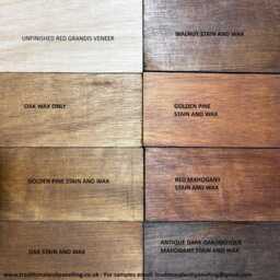 Hardwood Solid Wall Period Panelling With Antique Wax Finish - Look Arts & Crafts Handmade - thumbnail 2
