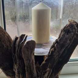 Drifwood Candle Holder - thumbnail 3