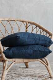 Linen Pillowcases Set Organic Stonewashed Pillow Shams