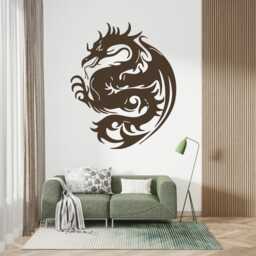 Dragon Wall Decal Removable Vinyl Sticker For Kids' Room 4660 - thumbnail 2