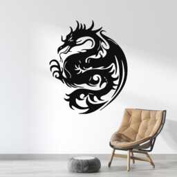 Dragon Wall Decal Removable Vinyl Sticker For Kids' Room 4660 - thumbnail 3