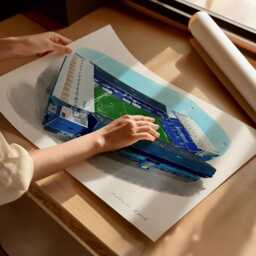 Ipswich Football Club Art Print Portman Road Illustration - thumbnail 3